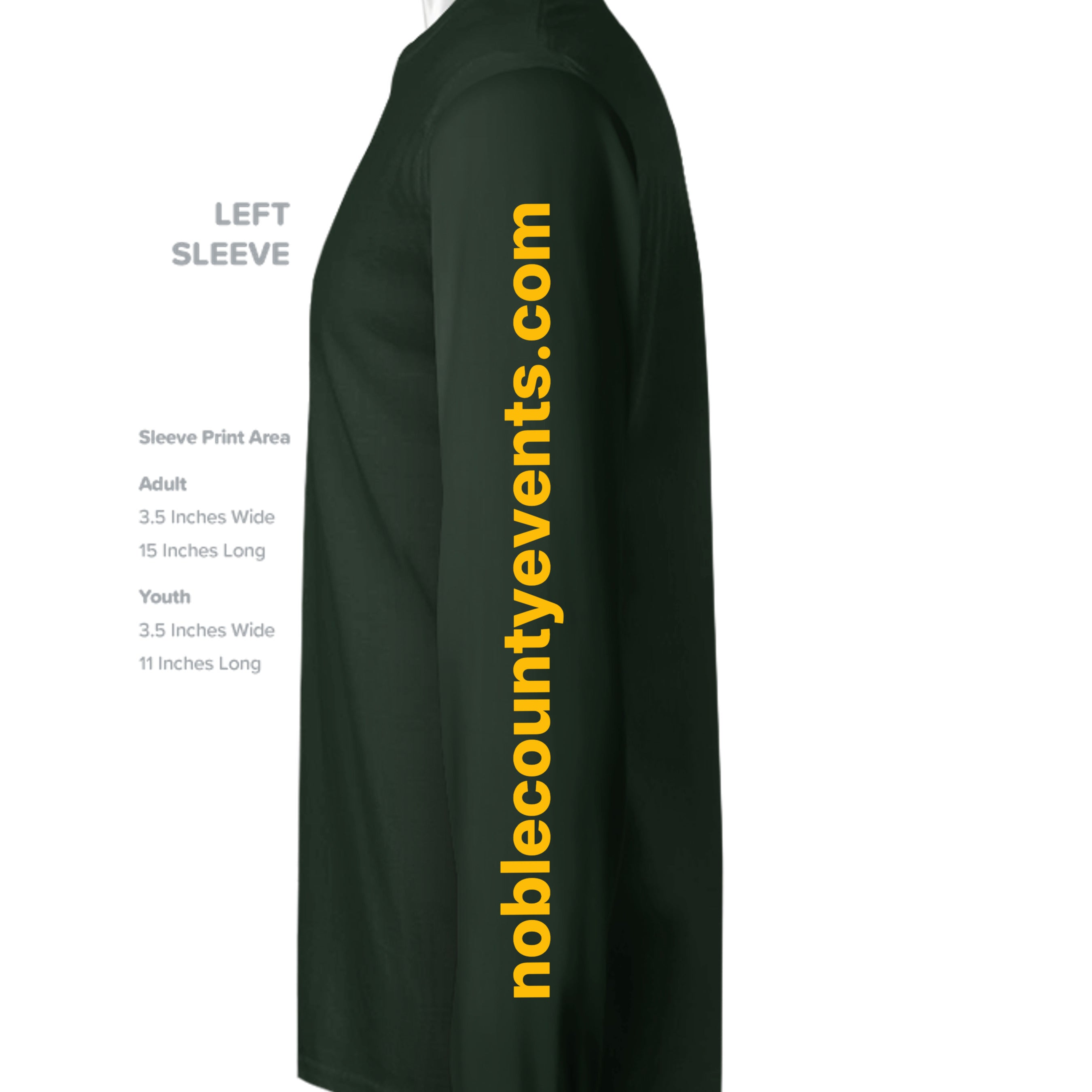 FOREST GREEN - G240 - SLEEVE_LEFT